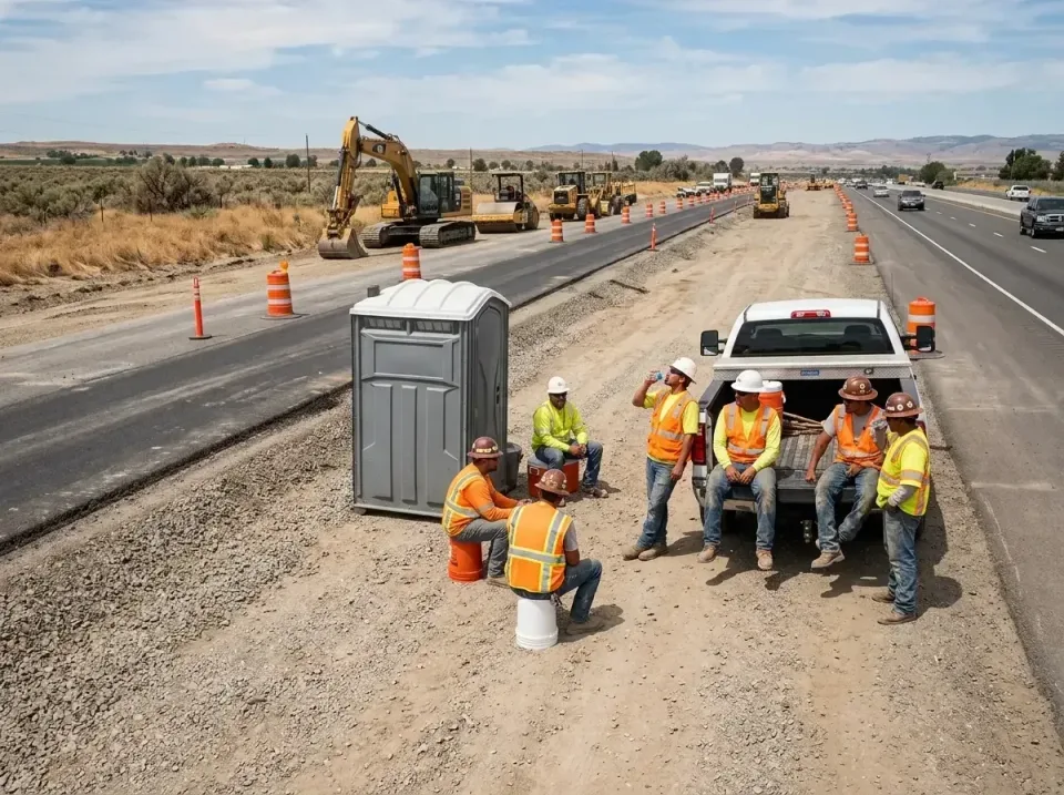 highway-road-construction-crew-007 — frequently asked questions, Porta Potty and Restroom Rentals in Rainbow Springs, FL